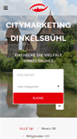 Mobile Screenshot of citymarketing-dinkelsbuehl.de